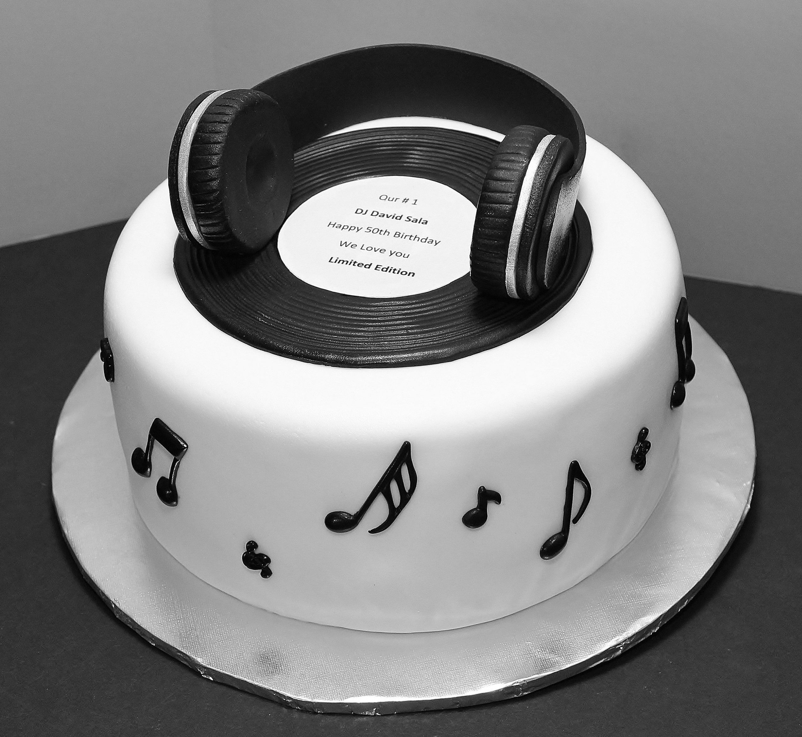 Dj Birthday Cake
 DJ Cake by Cecy Huezo