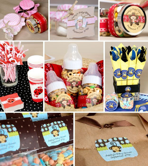 Do It Yourself Baby Shower Decorations Ideas
 DIY favors and treats