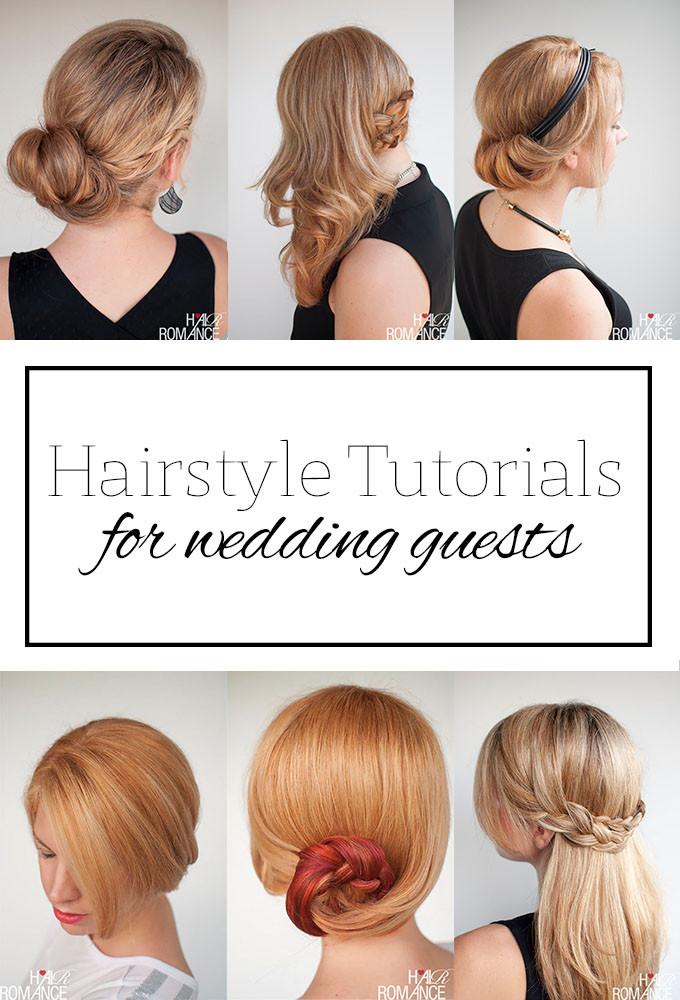 Do It Yourself Hairstyles For Weddings
 Top 5 hairstyle tutorials for wedding guests Hair Romance