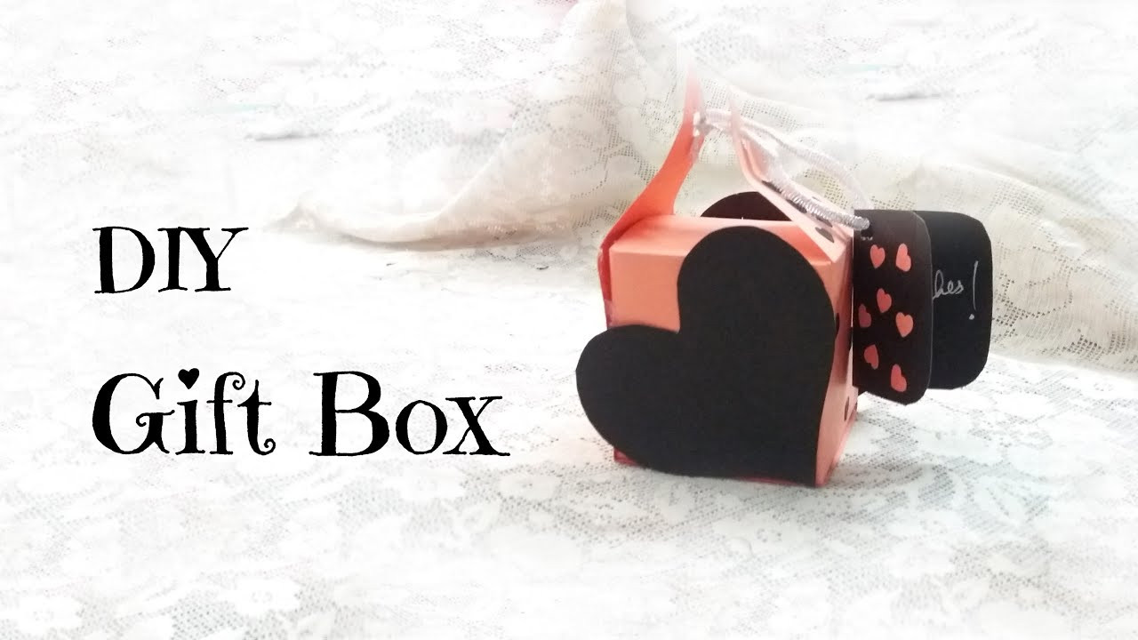 Do It Yourself Valentine Gift Ideas
 DIY Gift Box Card for Valentines day