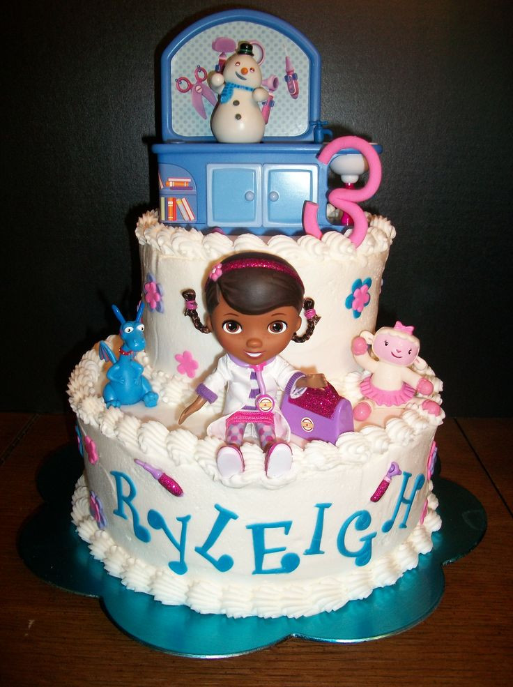 Doc Mcstuffins Birthday Cake
 Top 24 ideas about doc mcstuffins birthday party on