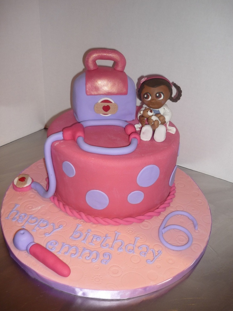 Doc Mcstuffins Birthday Cake
 Doc Mcstuffins Birthday Cake CakeCentral