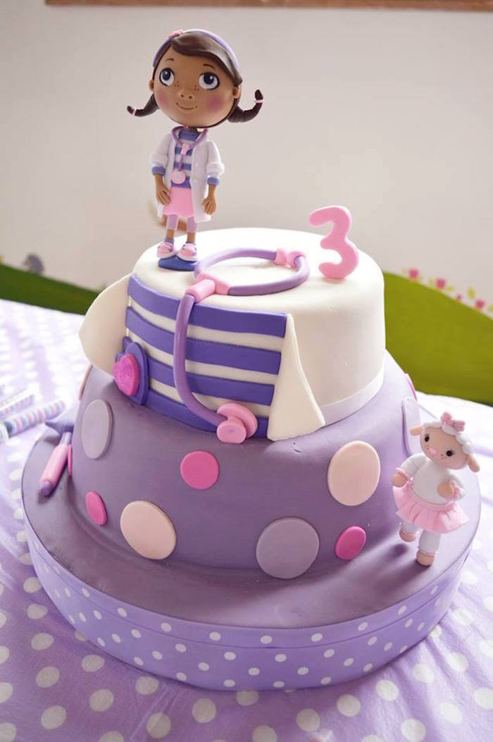 Doc Mcstuffins Birthday Cake
 Kara s Party Ideas Doc McStuffins Birthday Party