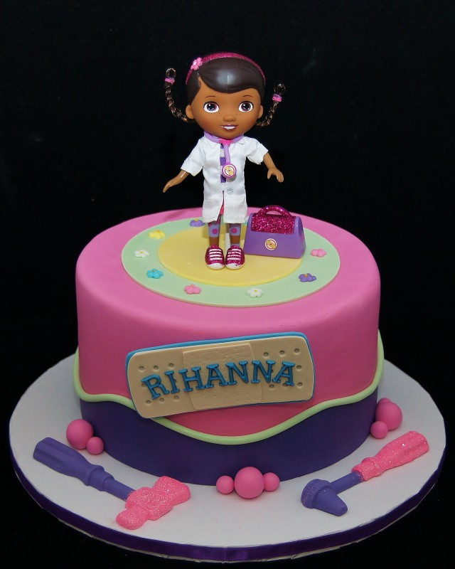 Doc Mcstuffins Birthday Cake
 Doc McStuffins birthday cake Cake in Cup NY