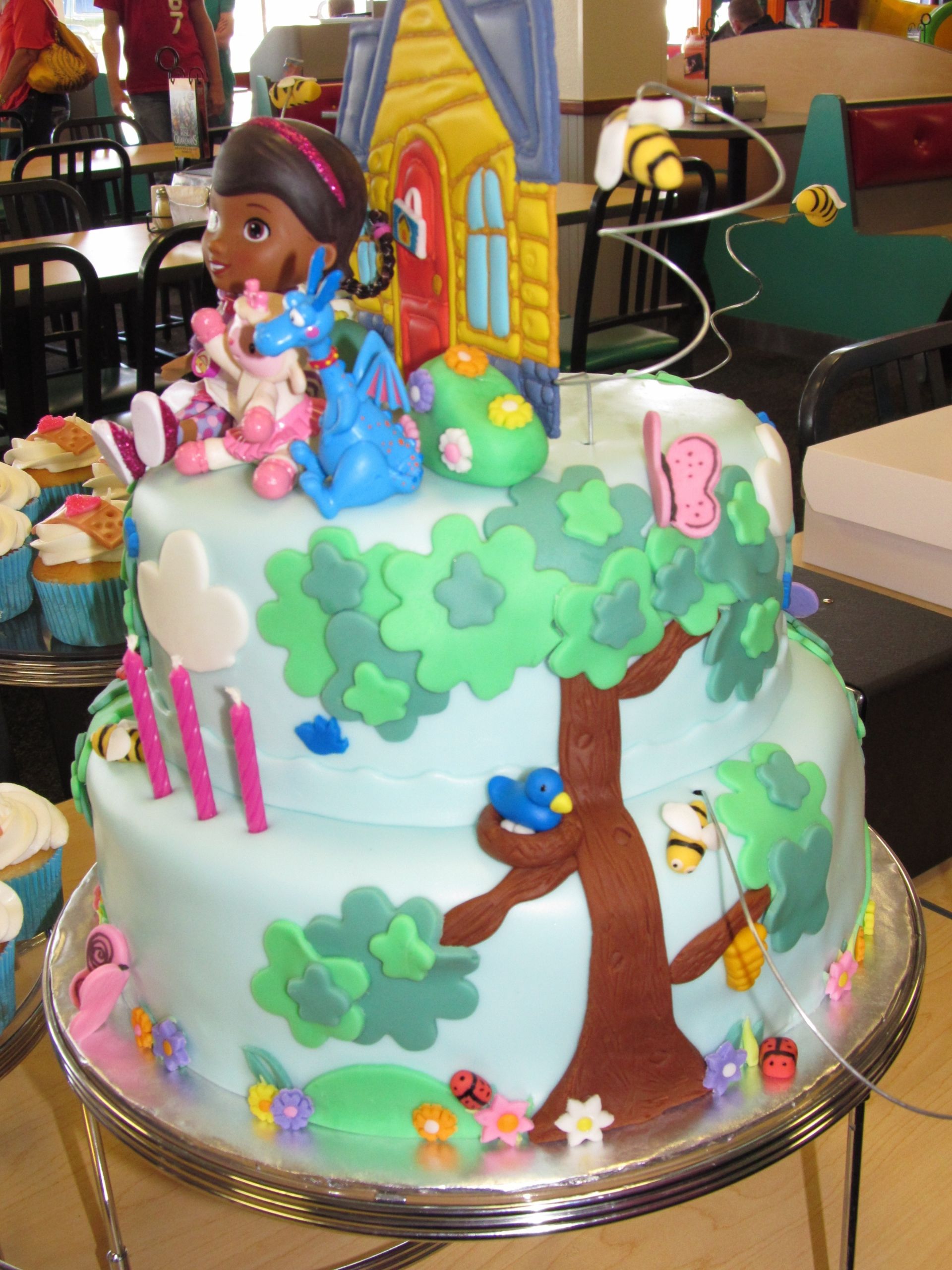 Doc Mcstuffins Birthday Cake
 Doc Mcstuffins Birthday Cake CakeCentral