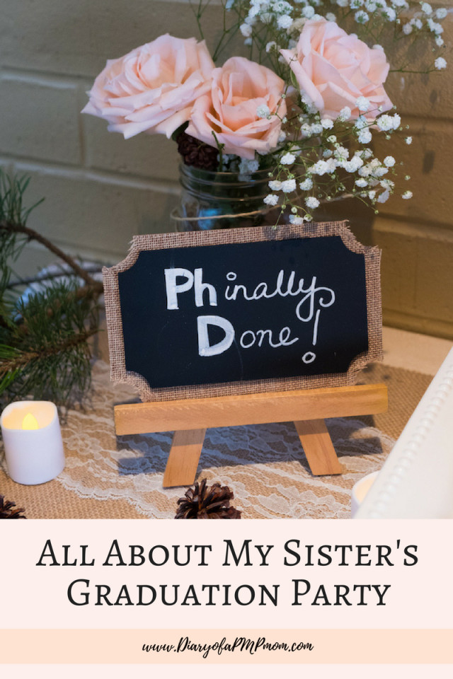 Doctoral Graduation Party Ideas
 All About My Sister’s PhD Graduation Party – DIARY OF A