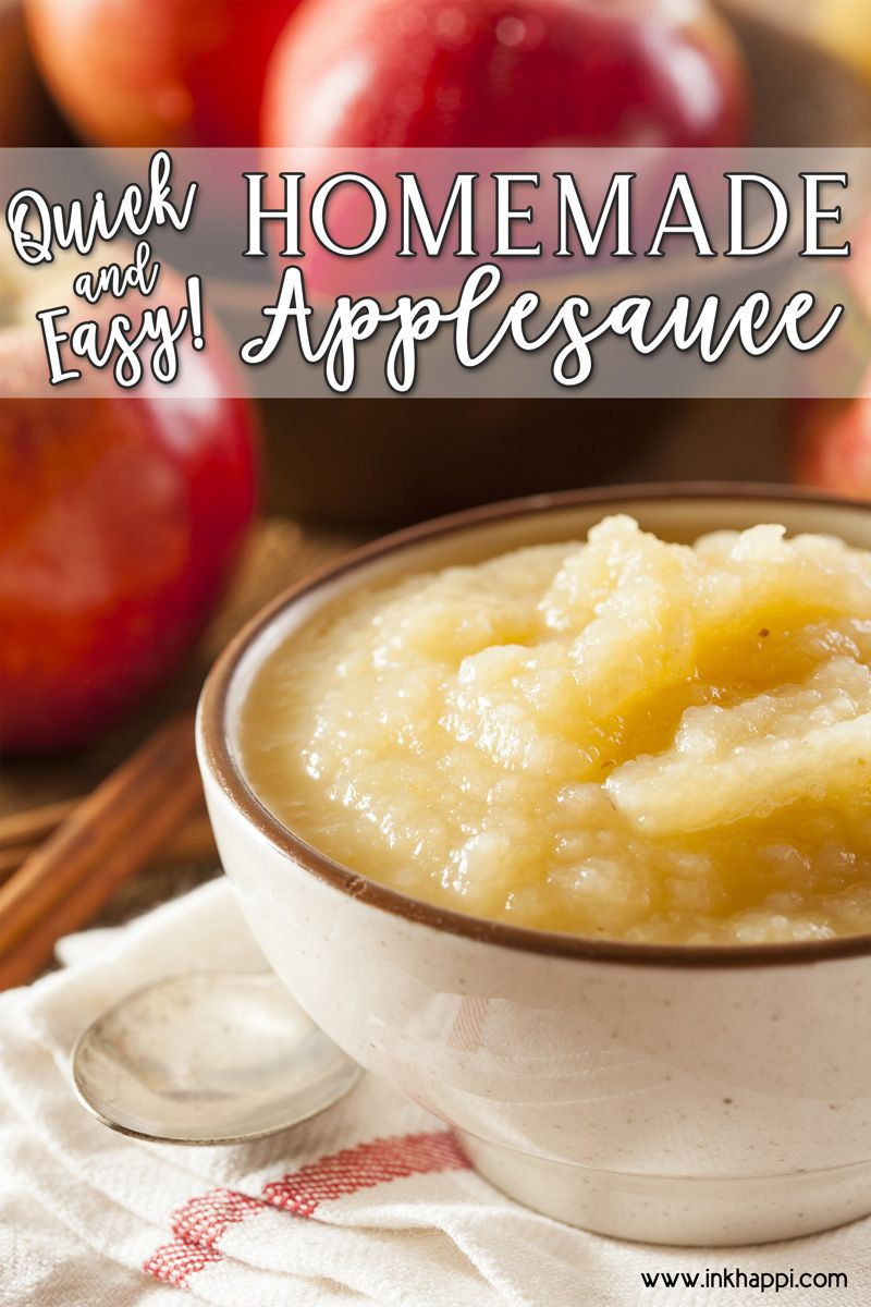 Does Applesauce Have Fiber
 Homemade Applesauce and Varieties of Apples