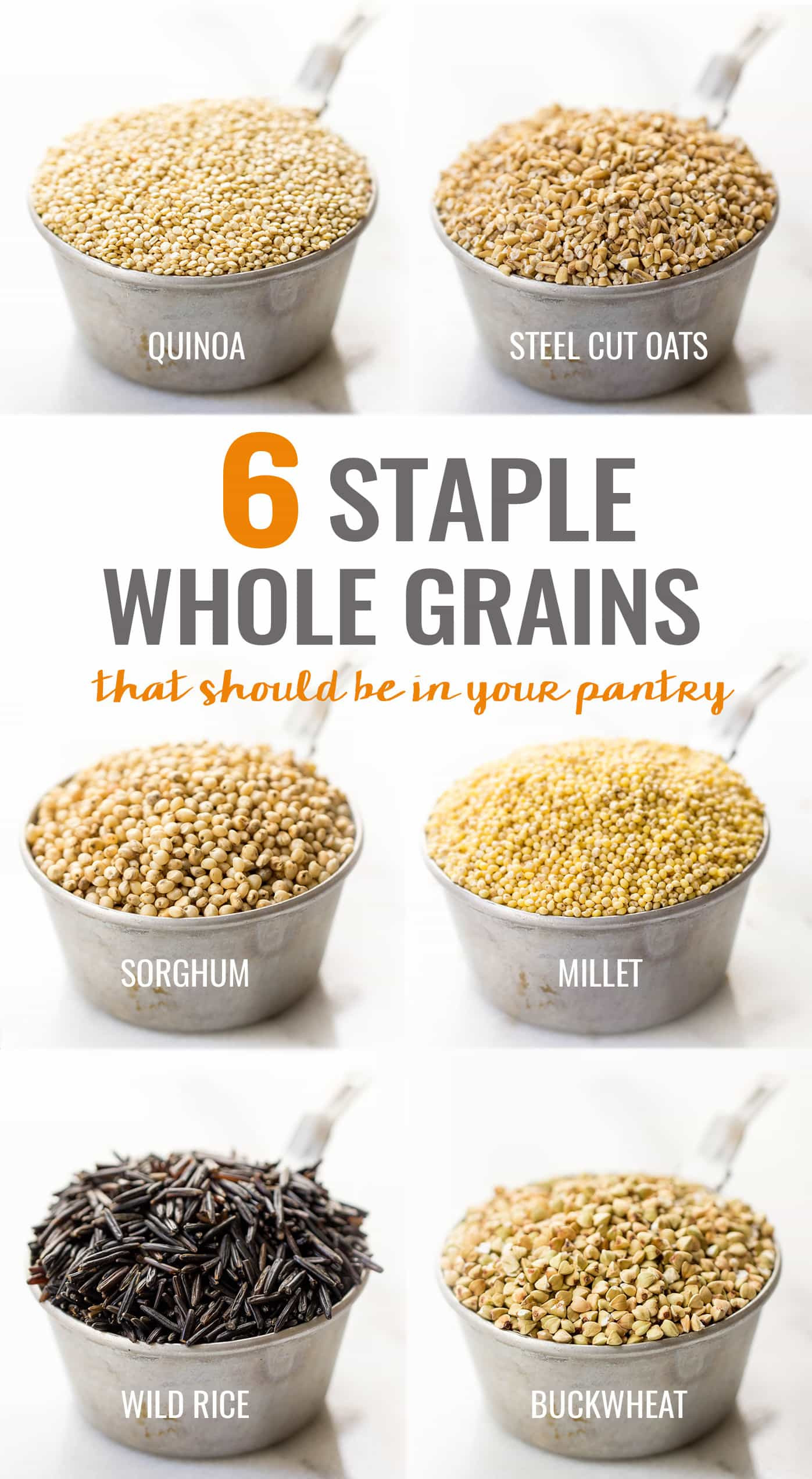 Does Quinoa Have Fiber
 6 Staple Whole Grains to Keep in Your Pantry Simply Quinoa