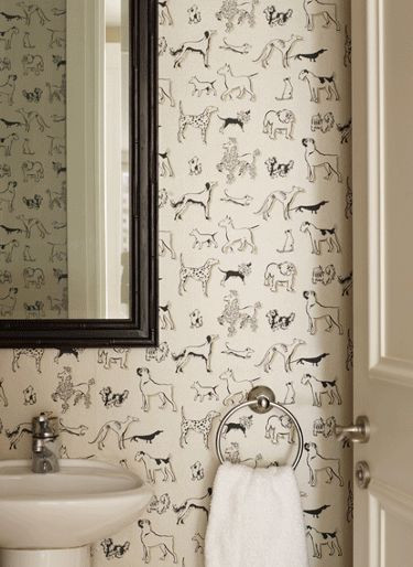 Dog Bathroom Decor
 5 Interior Design Ideas with Animals Decor MessageNote