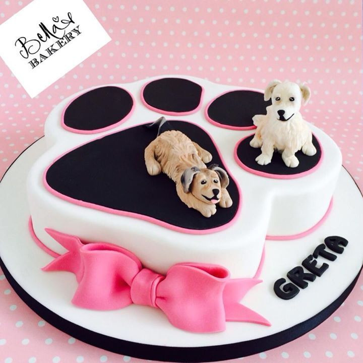 Dog Birthday Cakes Near Me
 Puppy Party dog cake Tap the pin for the most adorable