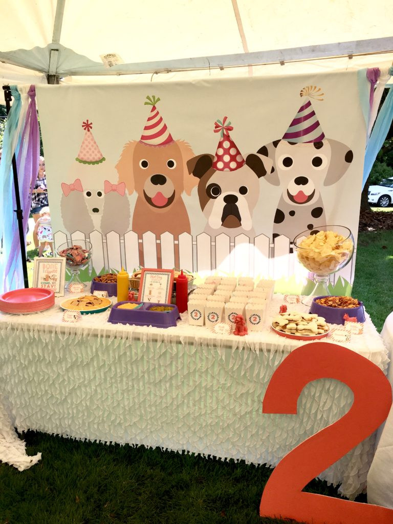 Dog Birthday Decorations
 Carolyne s Puppy Party Project Nursery