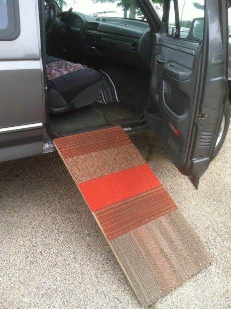 Dog Car Ramp DIY
 How To Make A Dog Ramp For Truck Quickly And Cheap