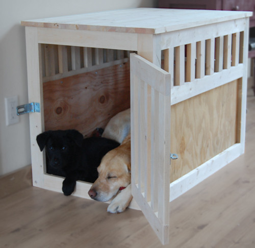 Dog Kennel Table DIY
 Ana White