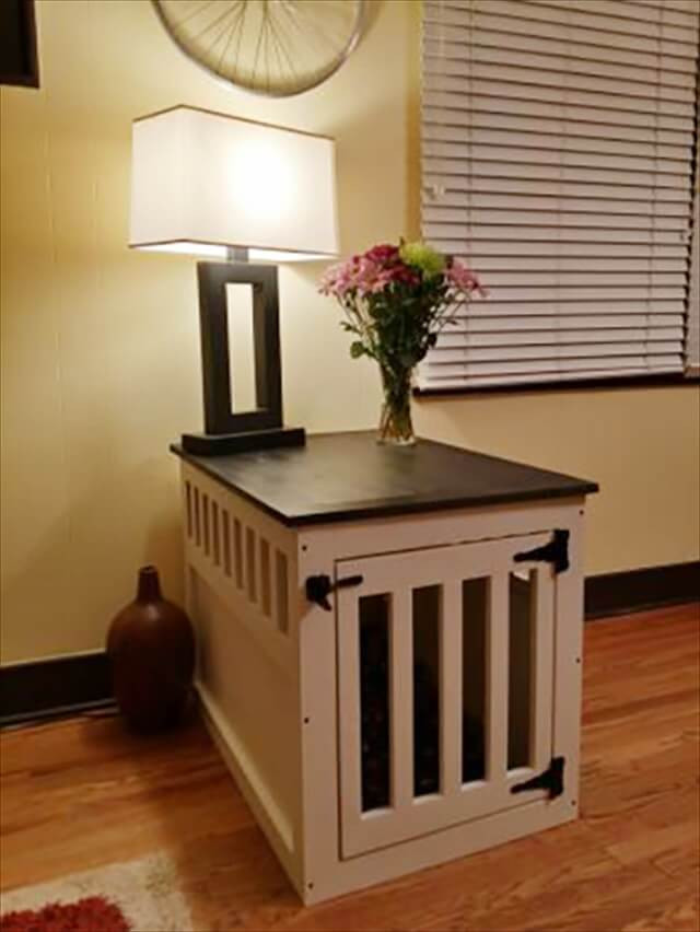 Dog Kennel Table DIY
 12 DIY Contemporary Projects For Dog & Cat