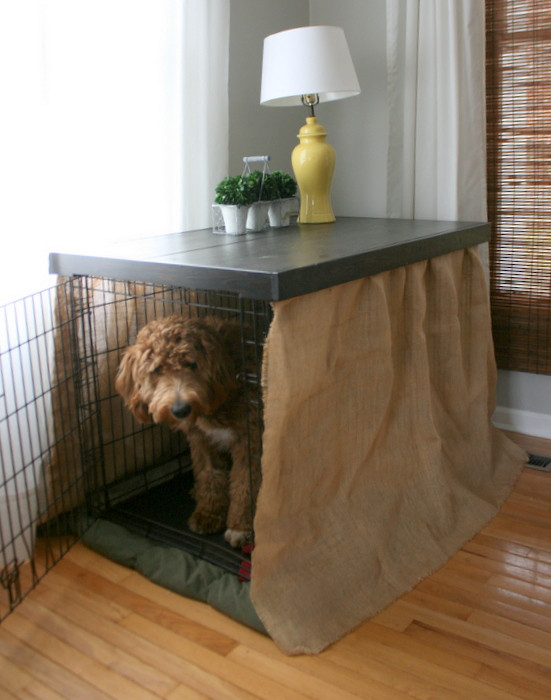 Dog Kennel Table DIY
 DIY Dog Kennel Table Top • Roots & Wings Furniture LLC