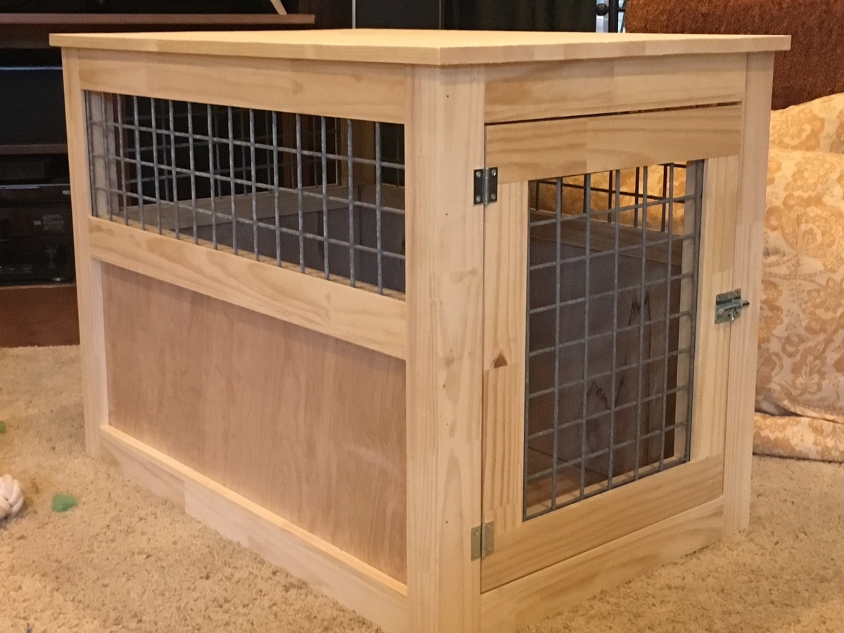 Dog Kennel Table DIY
 Ana White