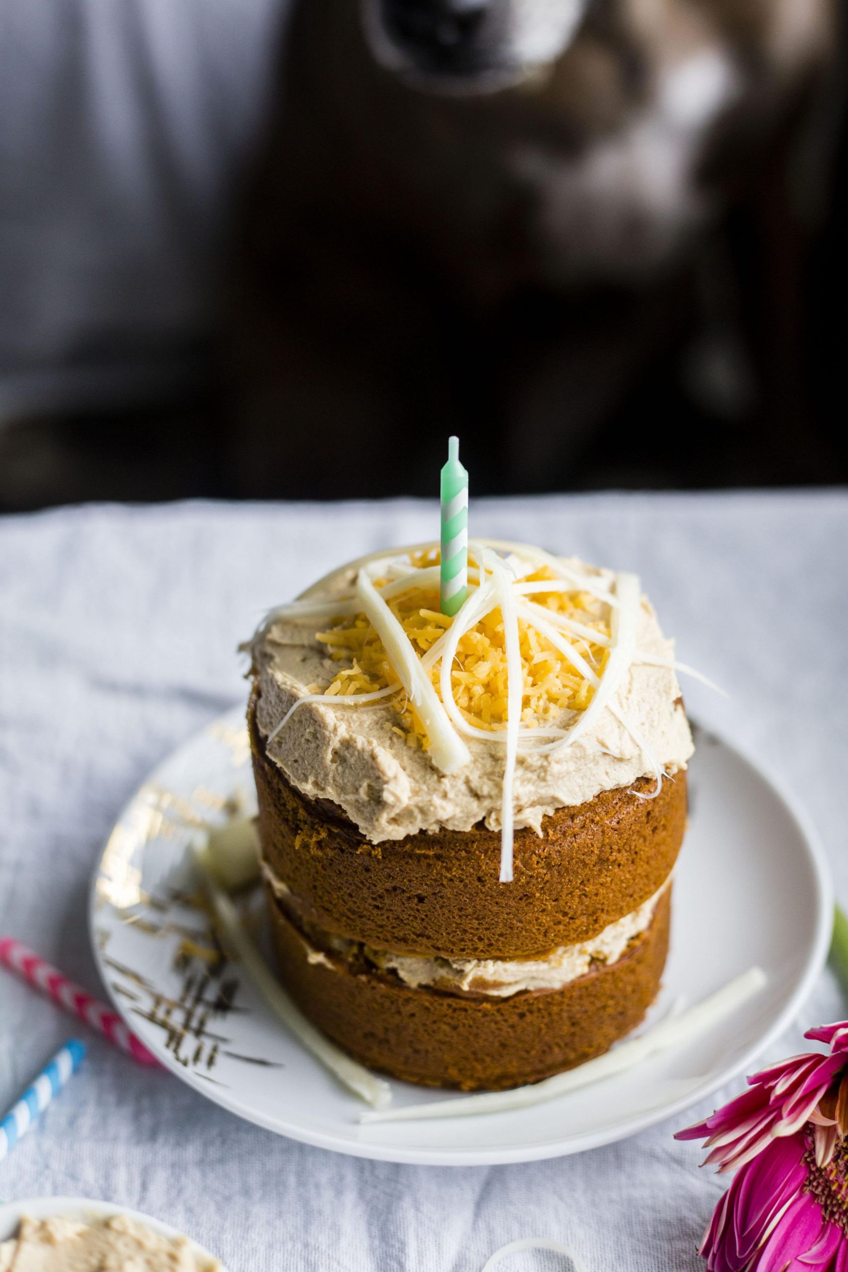 Doggie Birthday Cake Recipes
 Mini Dog Birthday Cake The Almond Eater