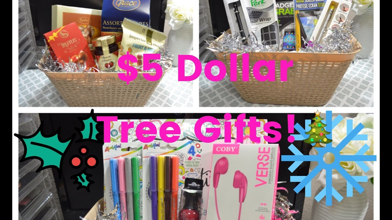 Dollar Tree Gift Basket Ideas
 DOLLAR TREE CHRISTMAS GIFT IDEAS INEXPENSIVE $5 GIFT