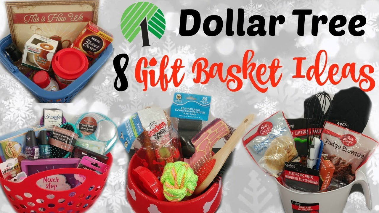 Dollar Tree Gift Basket Ideas
 8 DOLLAR TREE GIFT BASKETS QUICK & EASY