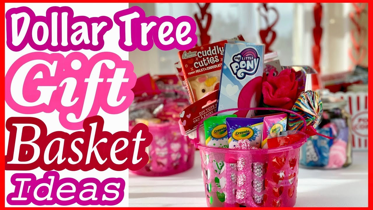 Dollar Tree Gift Basket Ideas
 Dollar Tree GIFT BASKET IDEAS for Kids & Adults
