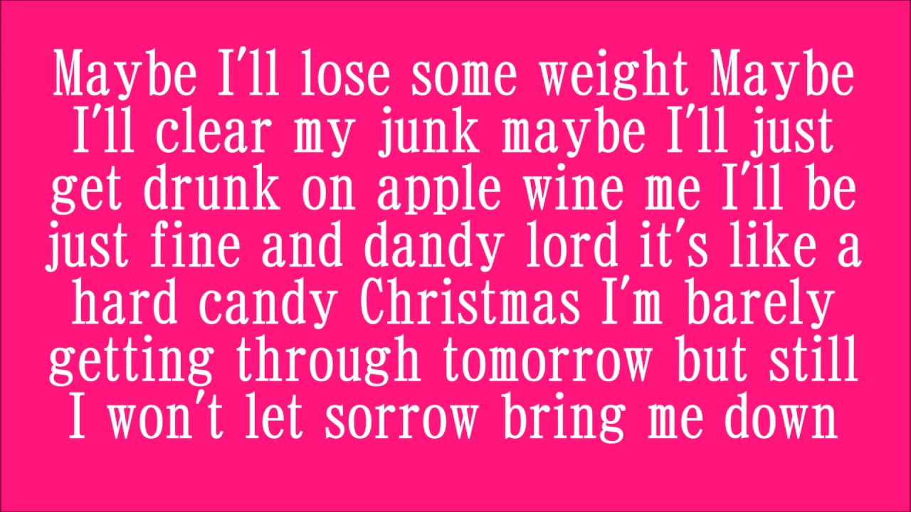 Dolly Parton Candy Christmas
 Dolly Parton Hard candy Christmas lyrics