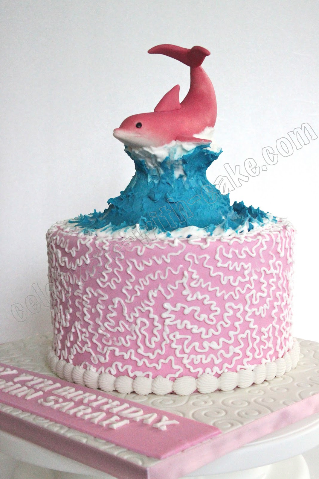 Dolphin Birthday Cake
 Celebrate with Cake Dolphin Cake