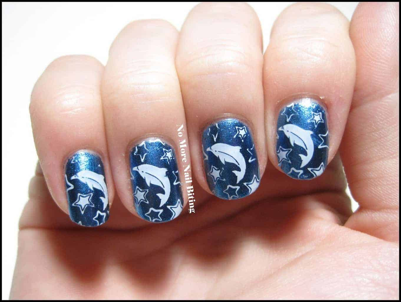 Dolphin Nail Designs
 15 Delightful Dolphin Nail Art To Slay The Summer