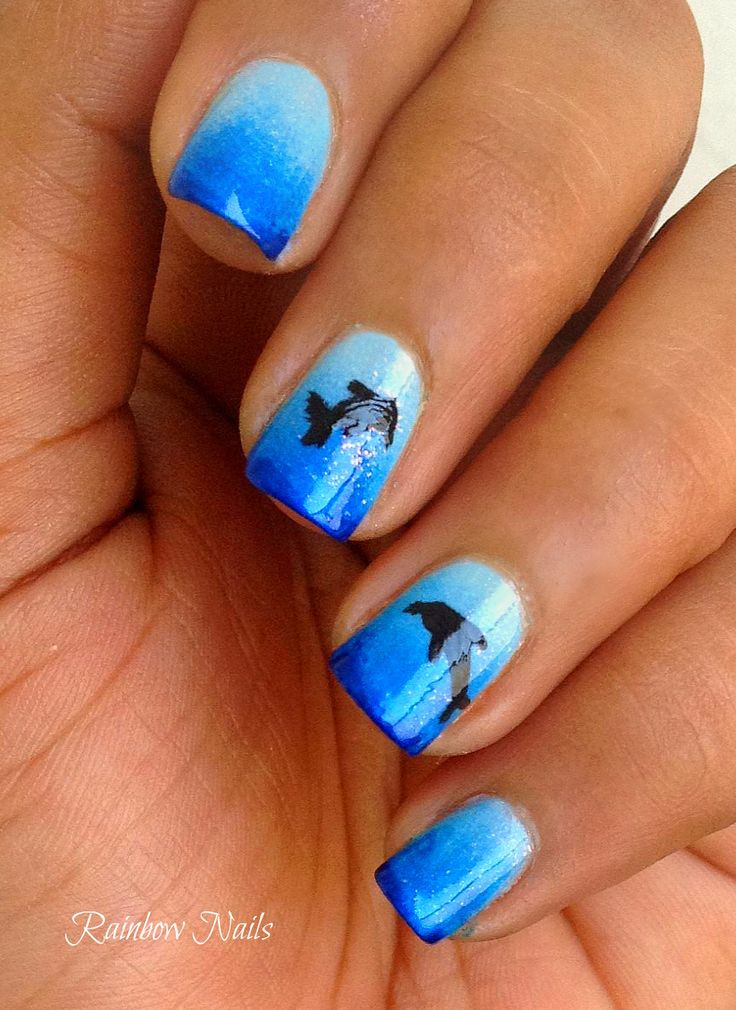 Dolphin Nail Designs
 11 best Dolphin nail designs images on Pinterest