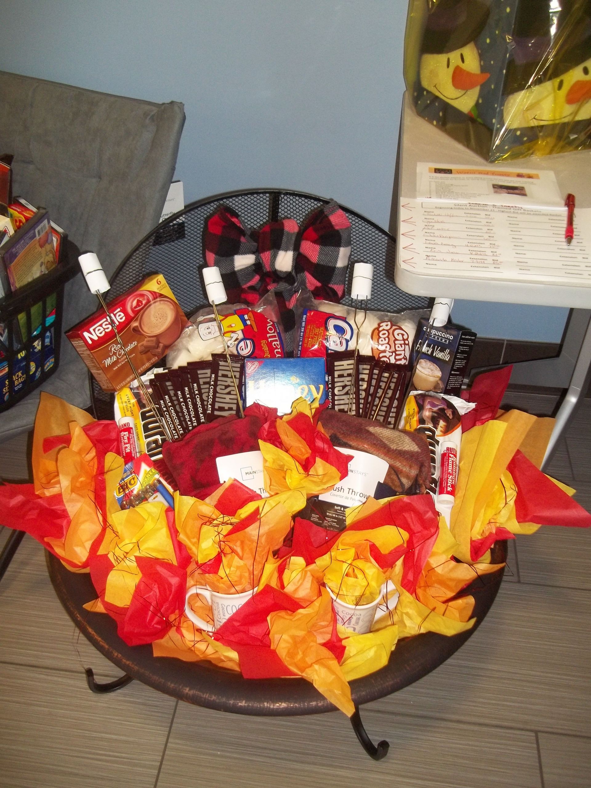 Donation Gift Basket Ideas
 Made this for a Fundraiser Silent Auction It s consist of
