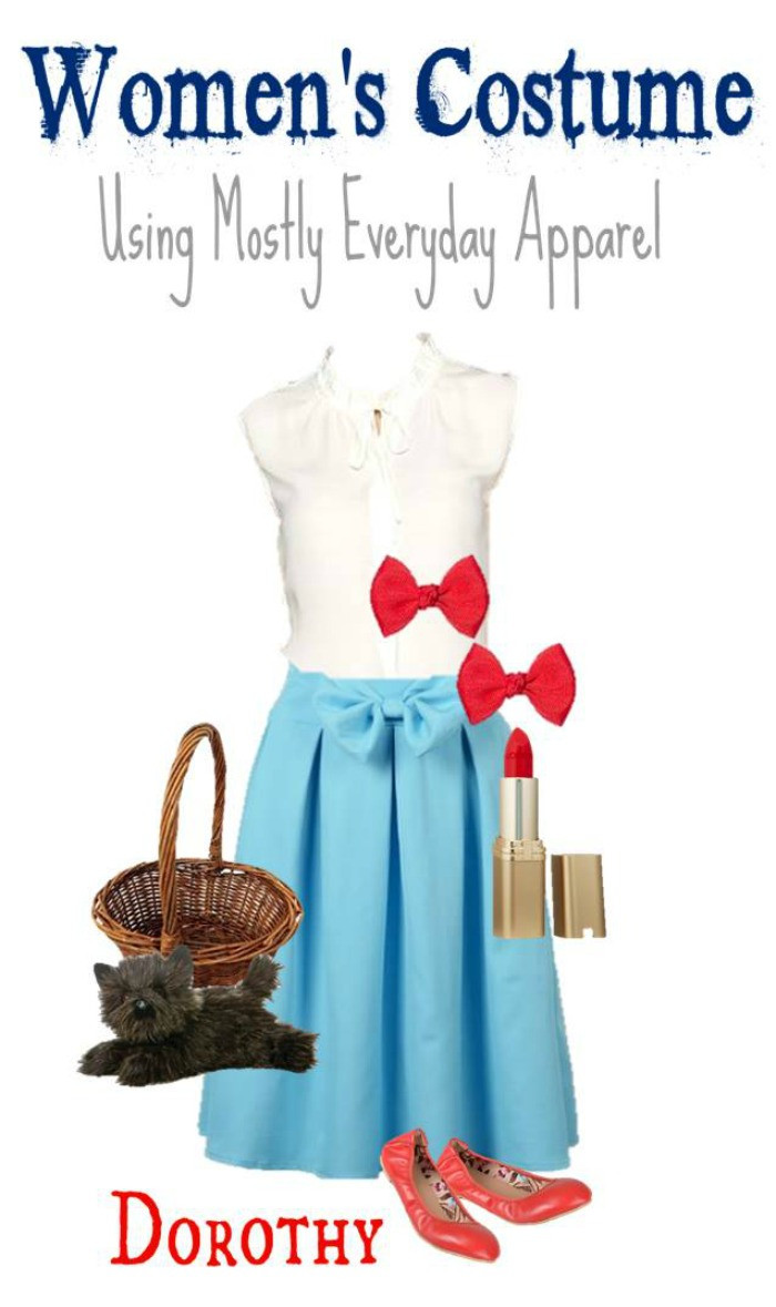 Dorothy Wizard Of Oz Costume DIY
 DIY Dorothy from Wizard of Oz Halloween Costume for Adults