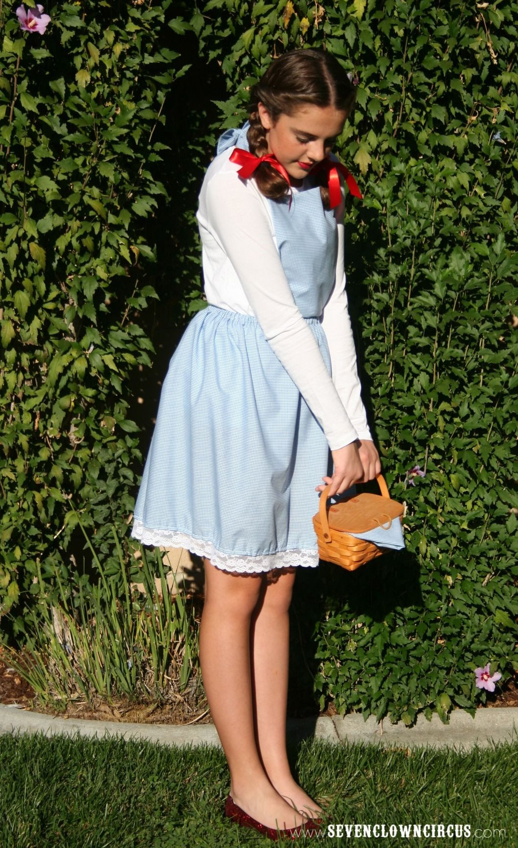 Dorothy Wizard Of Oz Costume DIY
 Easy Homemade Dorothy Costume