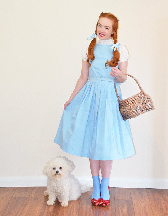 Dorothy Wizard Of Oz Costume DIY
 Halloween Costume Idea