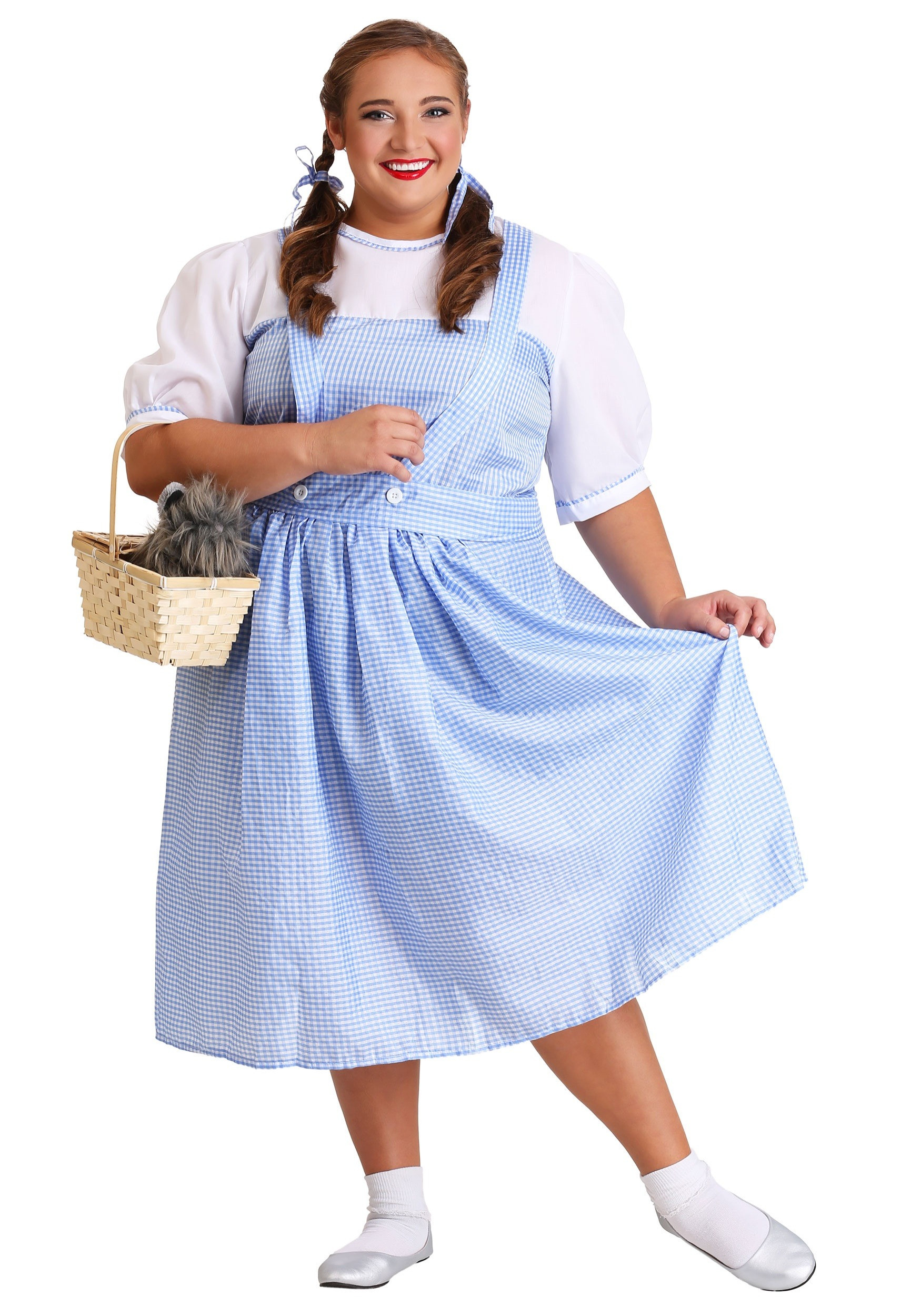 Dorothy Wizard Of Oz Costume DIY
 Kansas Girl Plus Size Costume