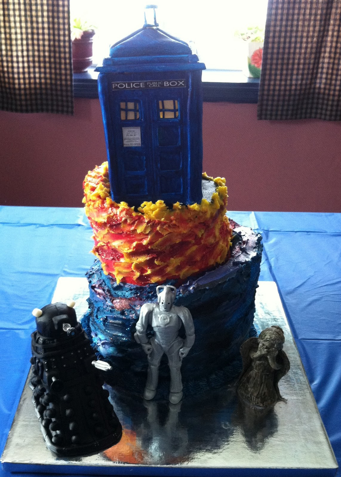 Dr Who Birthday Cake
 Seven Deadly Sweets Our Cakes Throughout the Years