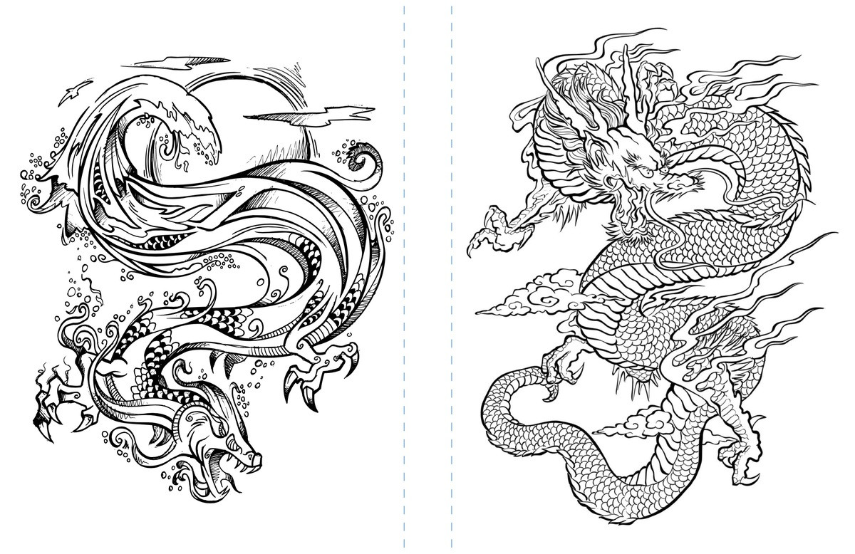 Dragon Coloring Books For Adults
 Free Dragon Coloring Page to Print Adult Coloring