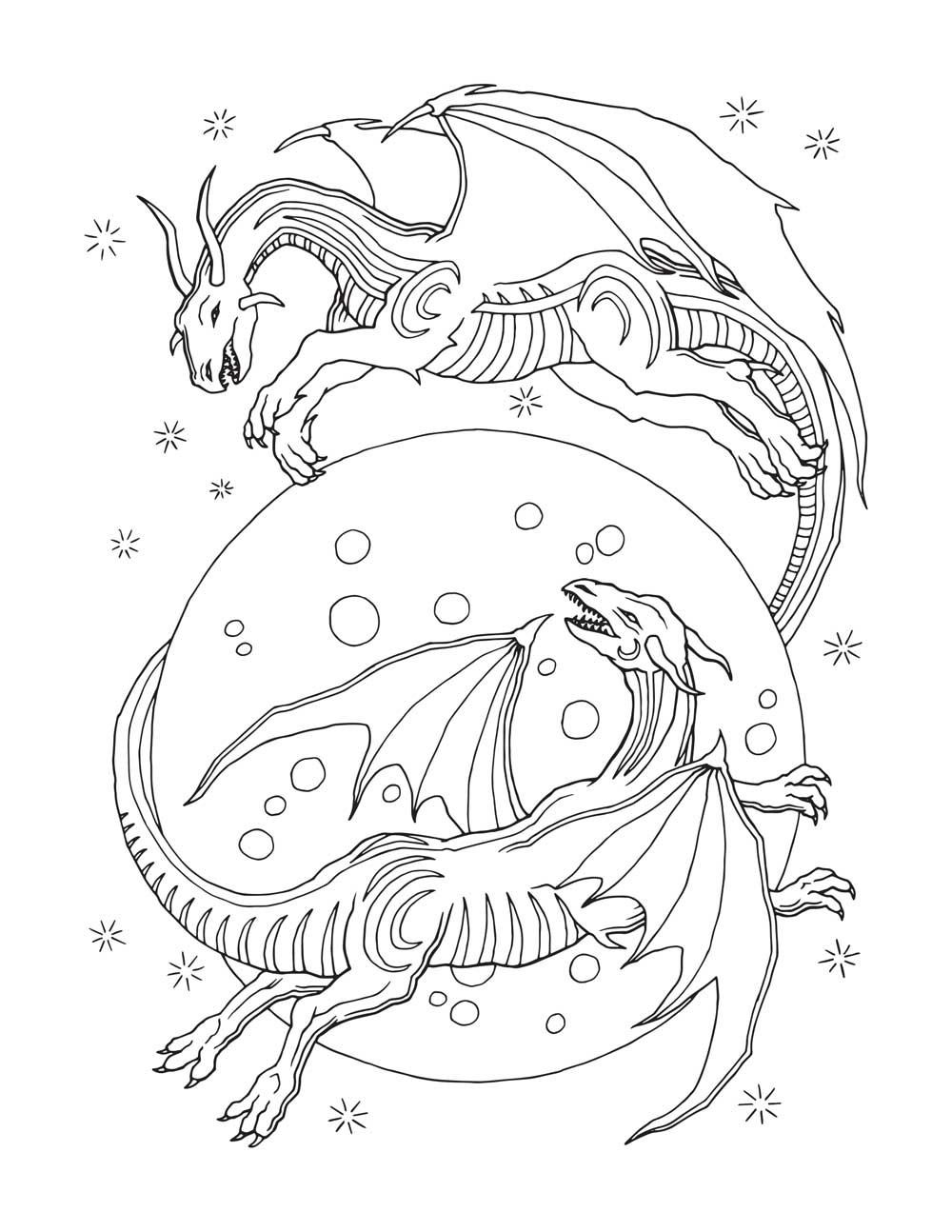 Dragon Coloring Books For Adults
 Dragon Coloring Pages for Adults Best Coloring Pages For