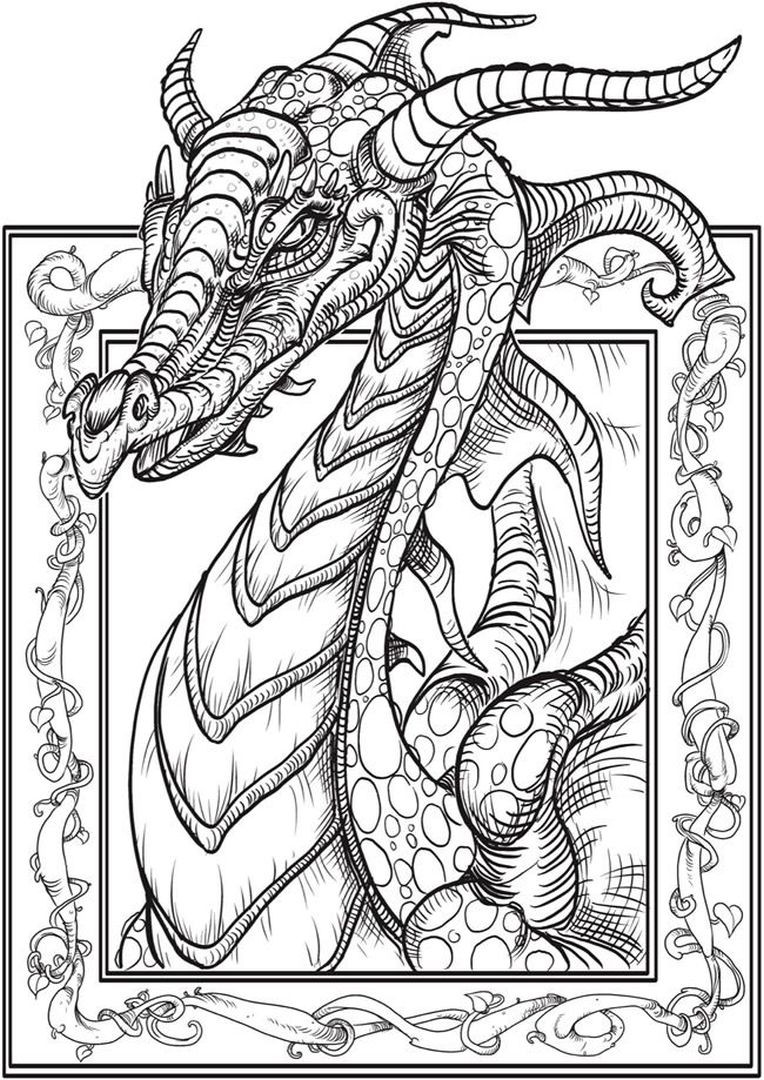 Dragon Coloring Books For Adults
 20 Free Printable Unicorn Coloring Pages for Adults