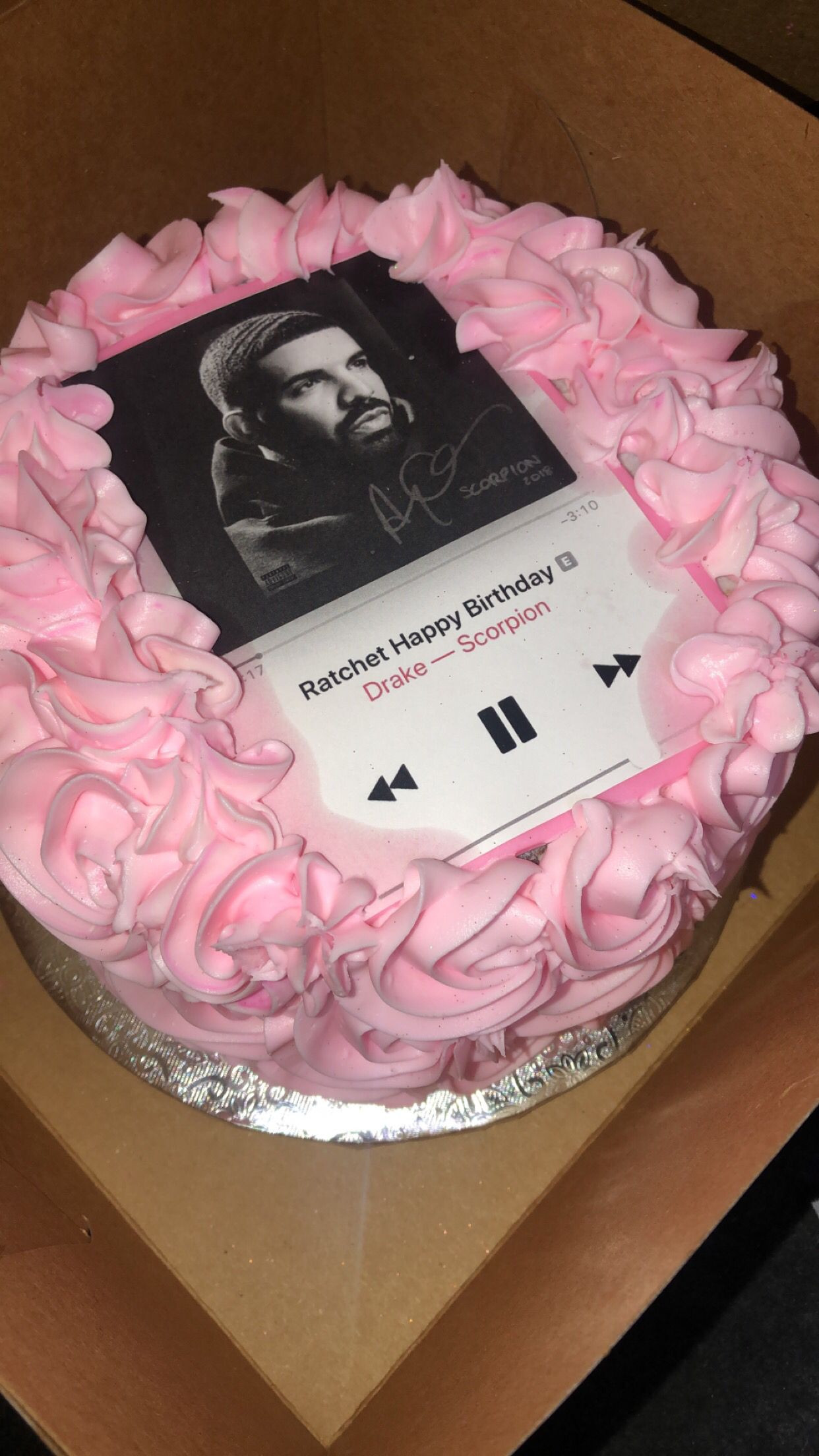 Drake Birthday Cake
 Birthday cake