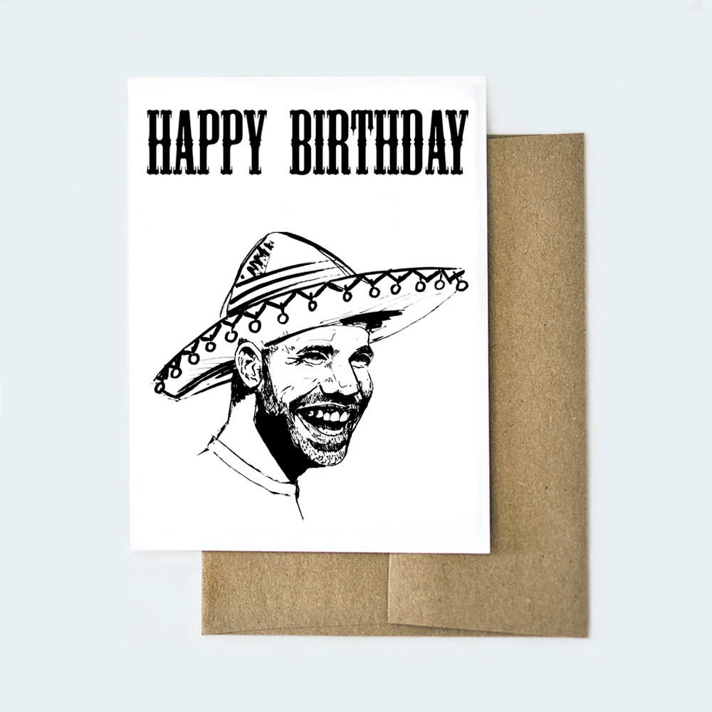 Drake Birthday Card
 Funny Drake Birthday Card Drake Card Funny Birthday Card