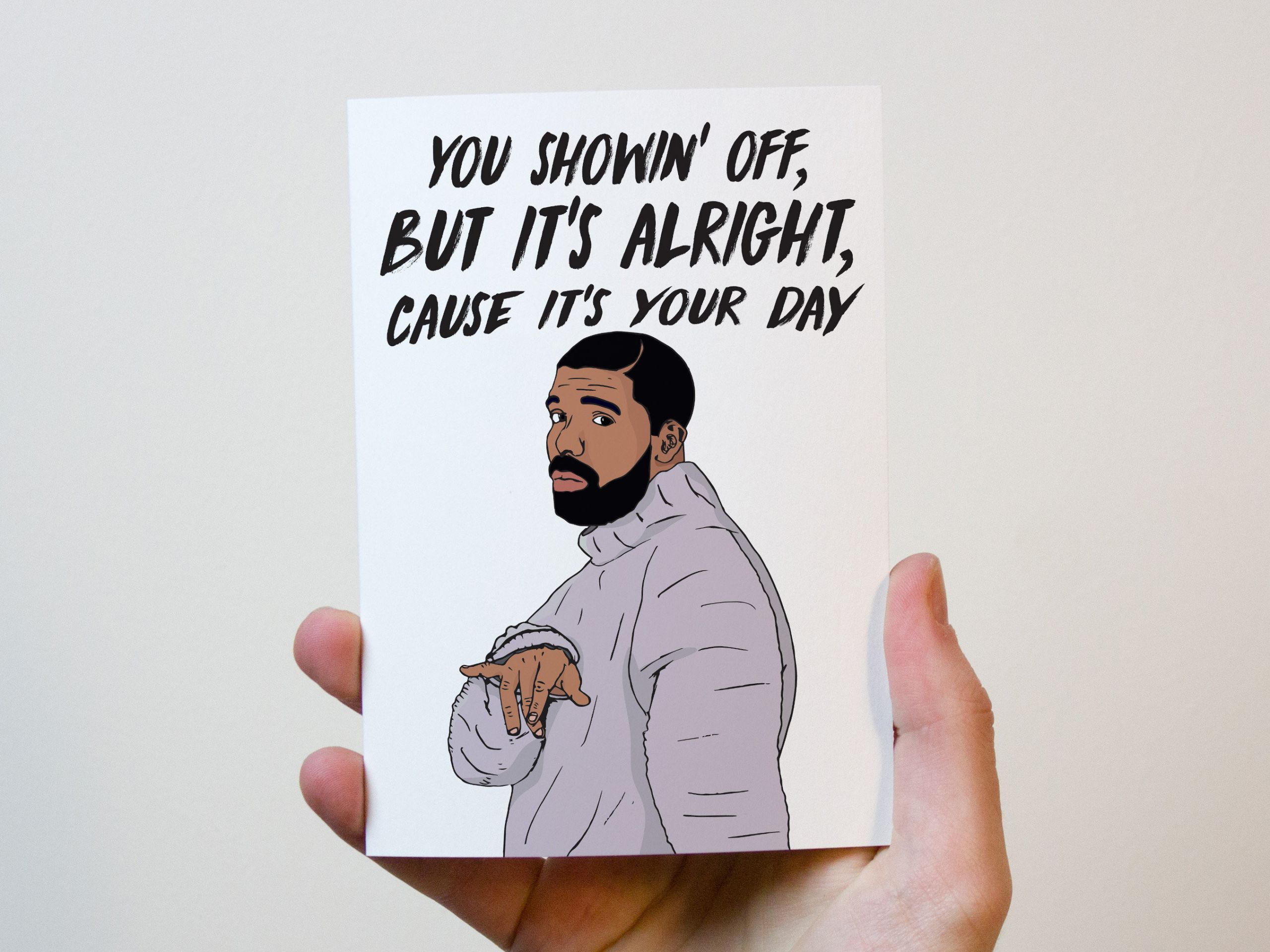 Drake Birthday Card
 Drake Birthday Card