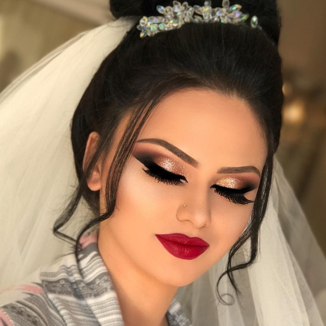 Dramatic Bridal Makeup
 Eye makeup