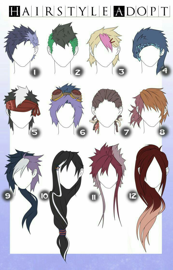 Draw Anime Hairstyles
 Hairstyle Adopt men boy hairstyles text How to Draw