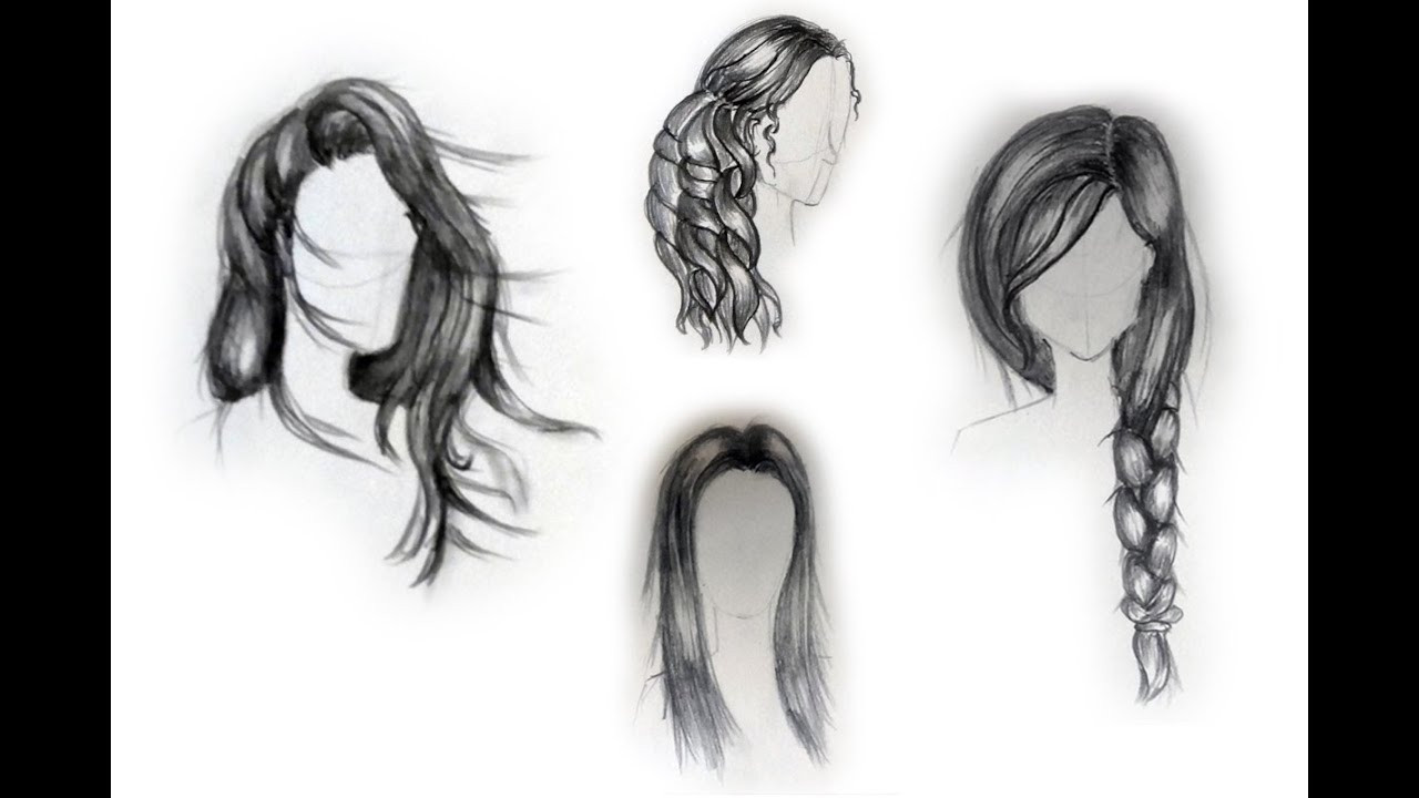 Drawing Female Hairstyles
 How to draw female hairstyles For beginners