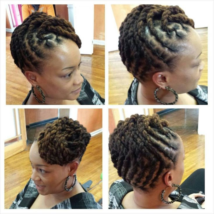 Dreadlock Updo Hairstyles
 218 best Loc Updos images on Pinterest