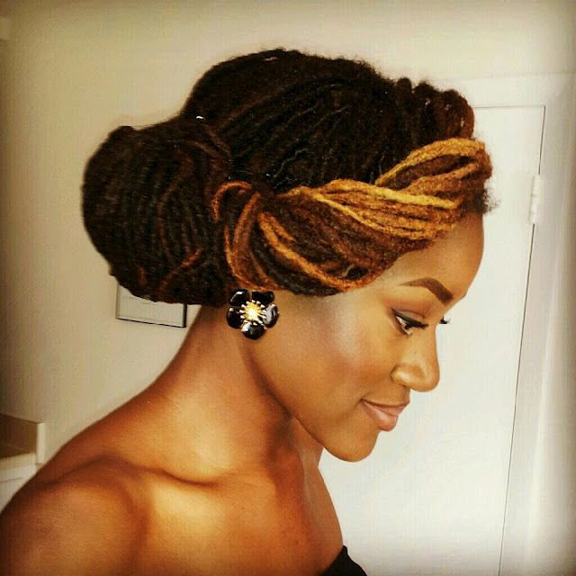 Dreadlock Updo Hairstyles
 1000 images about Twists Braids and Dreadlocks