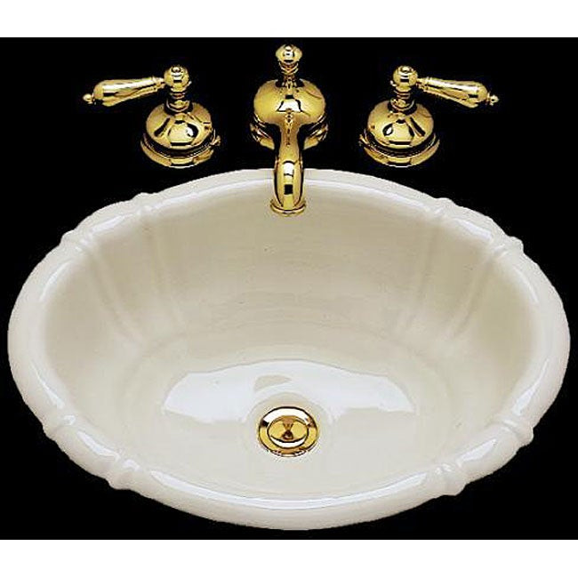 Drop In Bathroom Sinks Oval
 Oval Drop in Porcelain Bathroom Sink Free Shipping Today