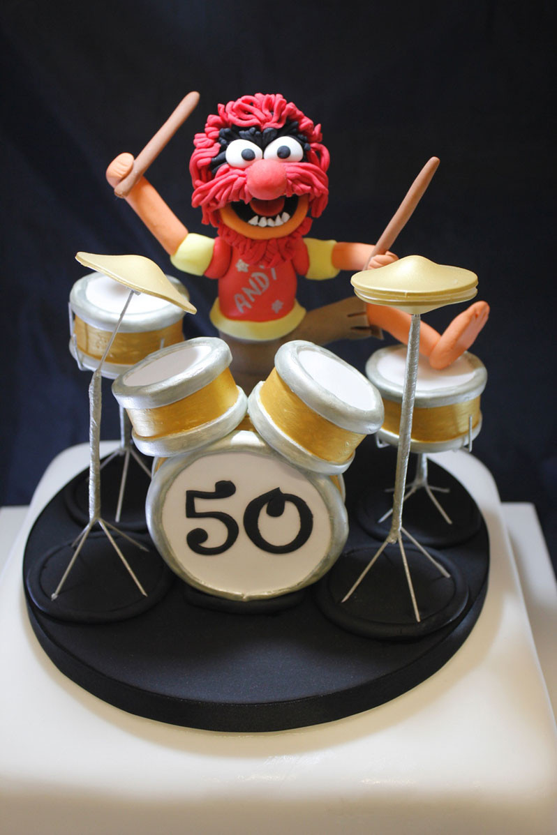 Drum Birthday Cake
 Drummer Birthday Cakes