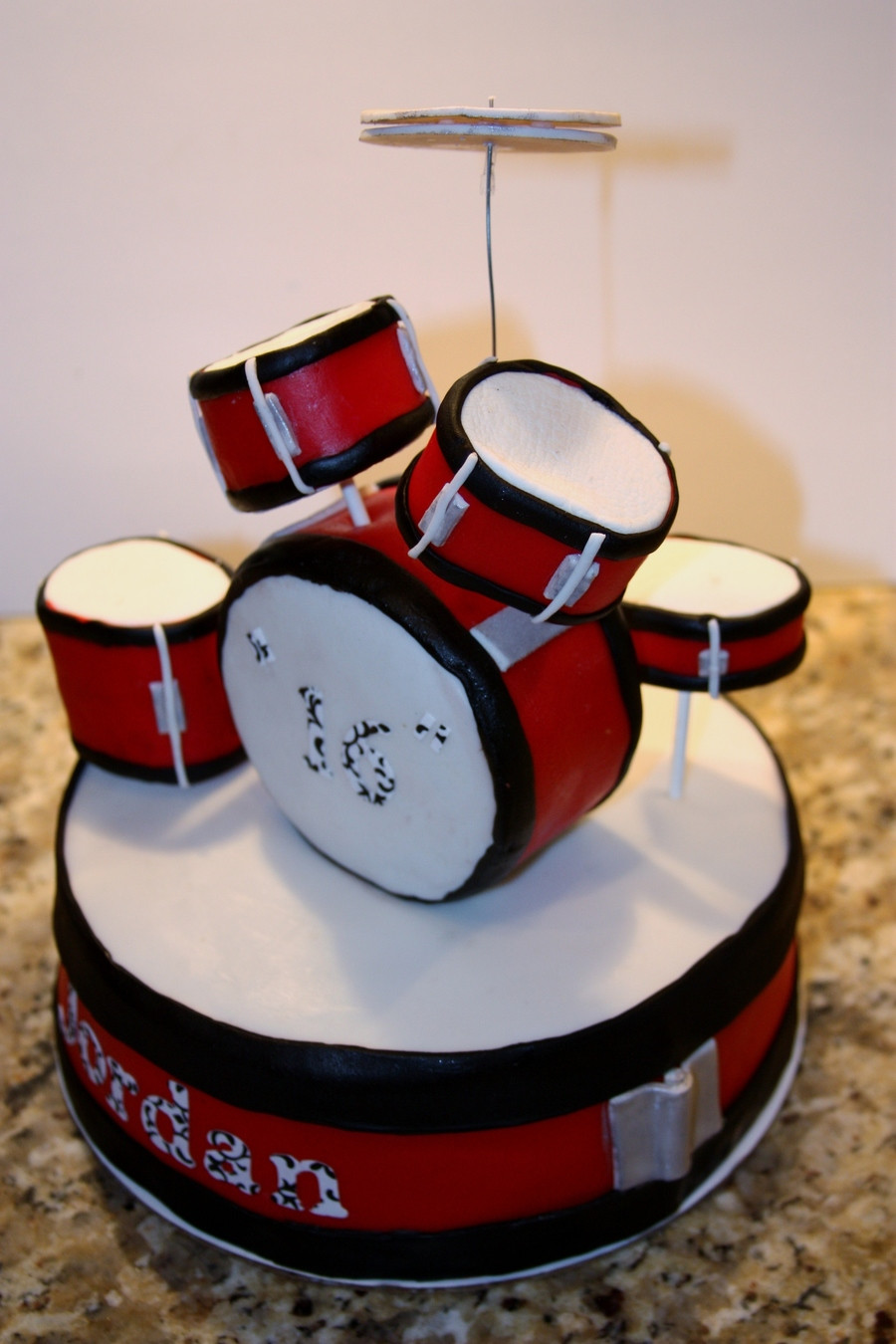 Drum Birthday Cake
 Drum Birthday Cake CakeCentral