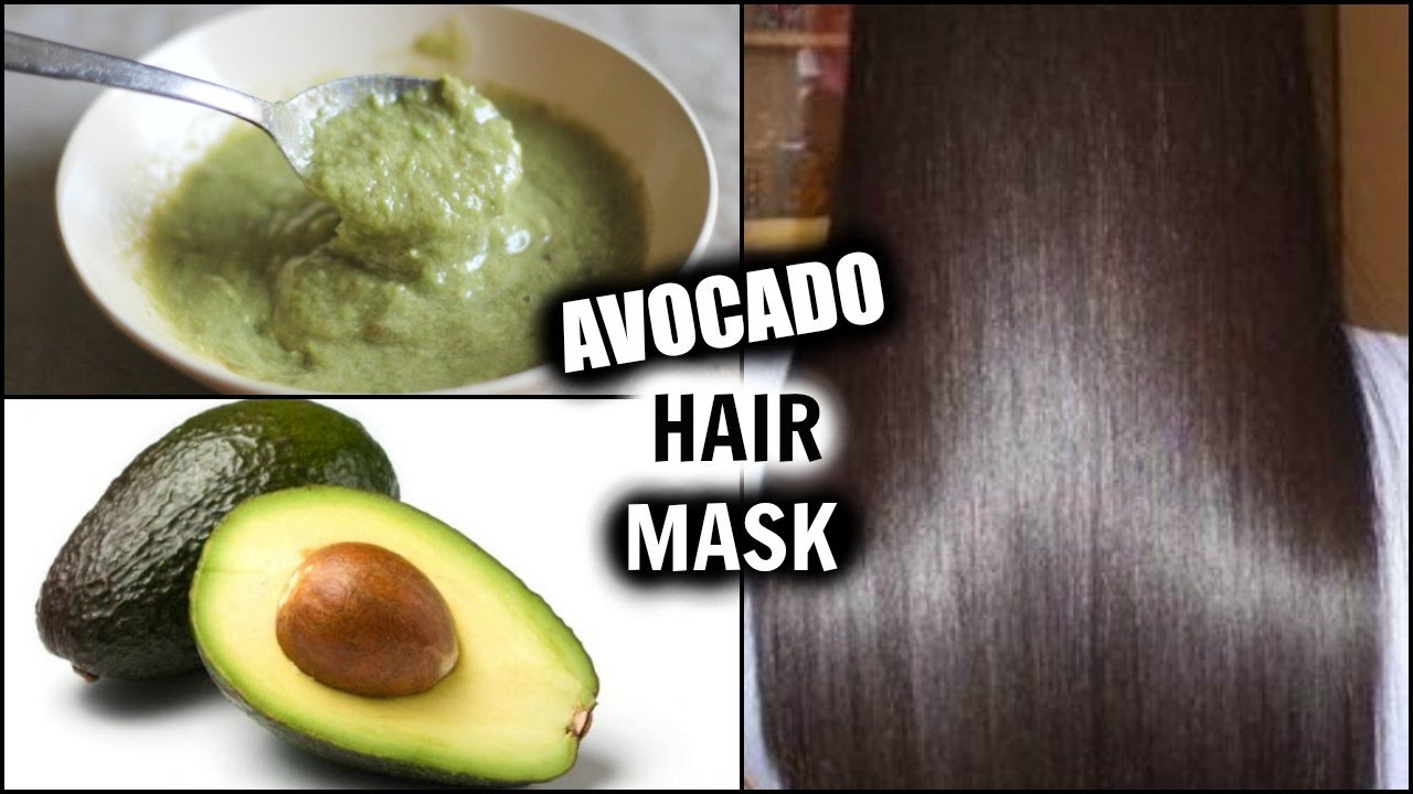 Dry Hair Remedies DIY
 AVOCADO HAIR MASK DIY FOR LONG THICK SHINY HAIR