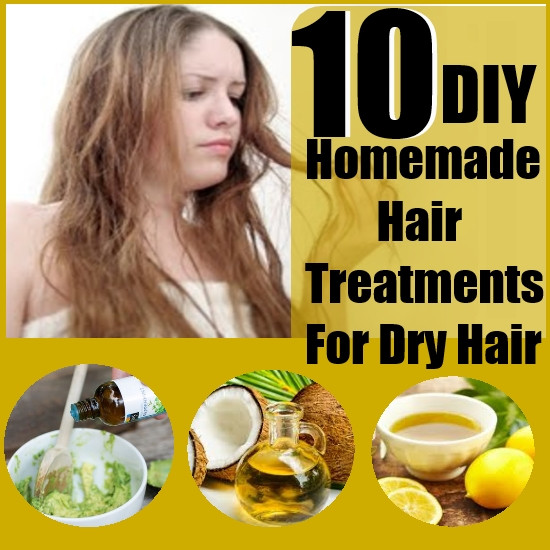 Dry Hair Treatment DIY
 10 DIY Homemade Hair Treatments For Dry Hair